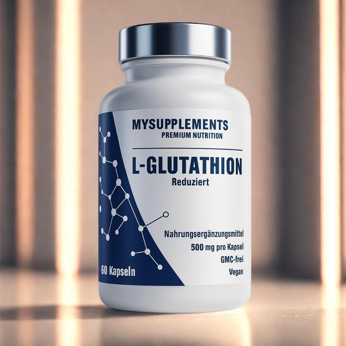 Glutathion Kapseln – Reduziertes L-Glutathion, hochrein