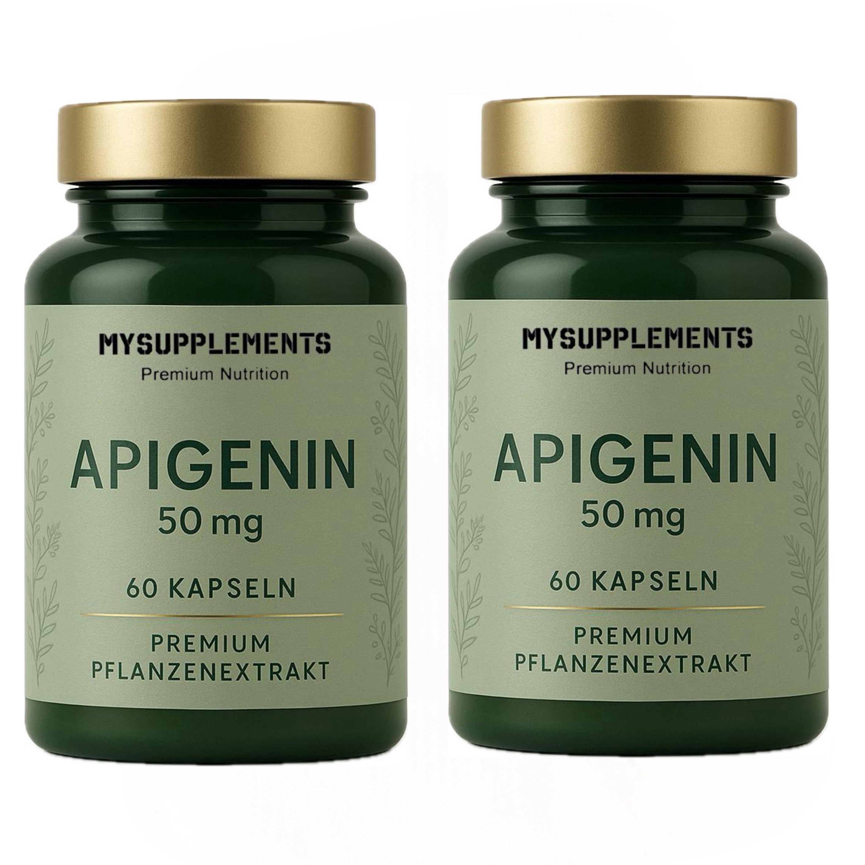 Apigenin Kapseln – Pflanzlicher Flavonoid-Komplex aus Kamille