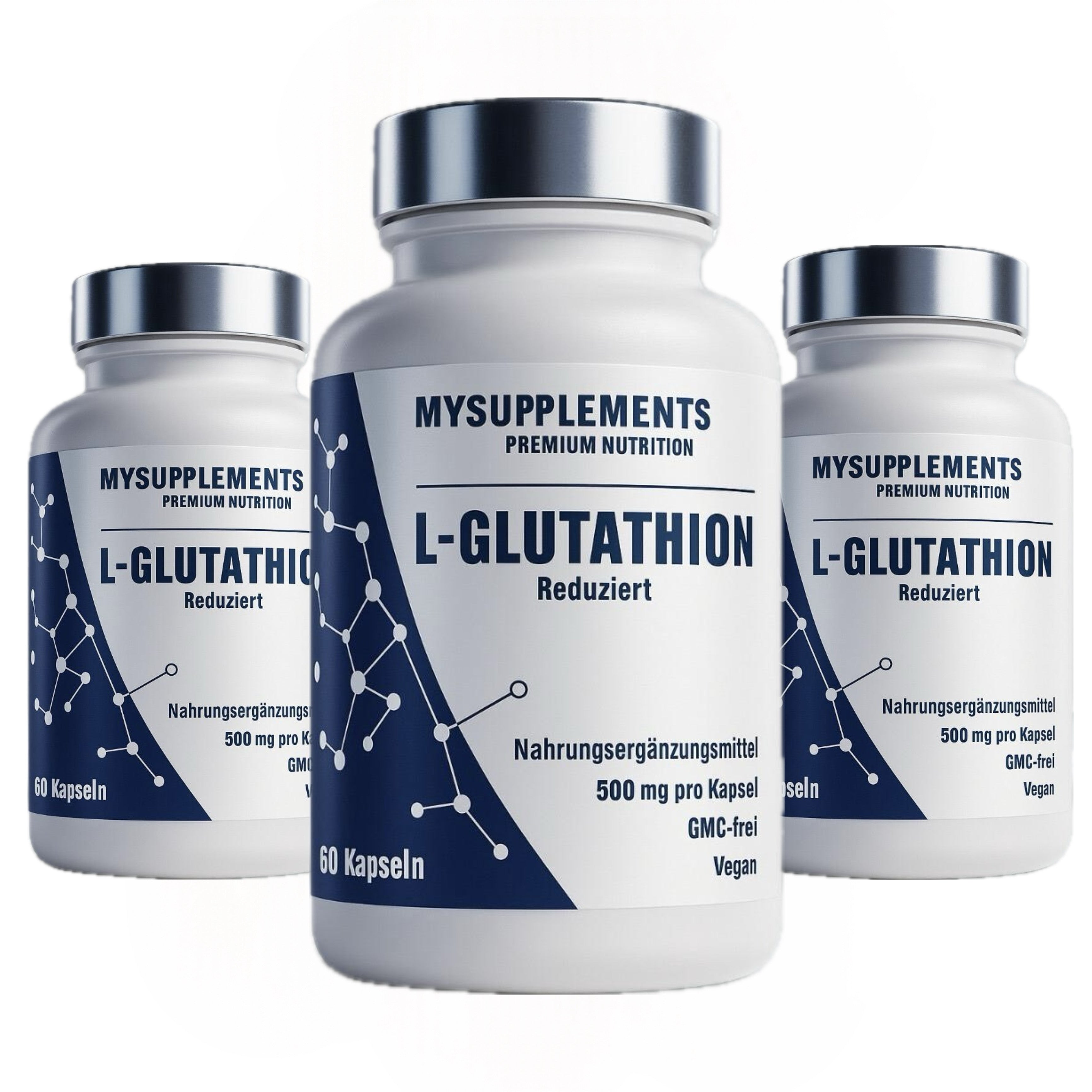 Glutathion Kapseln – Reduziertes L-Glutathion, hochrein