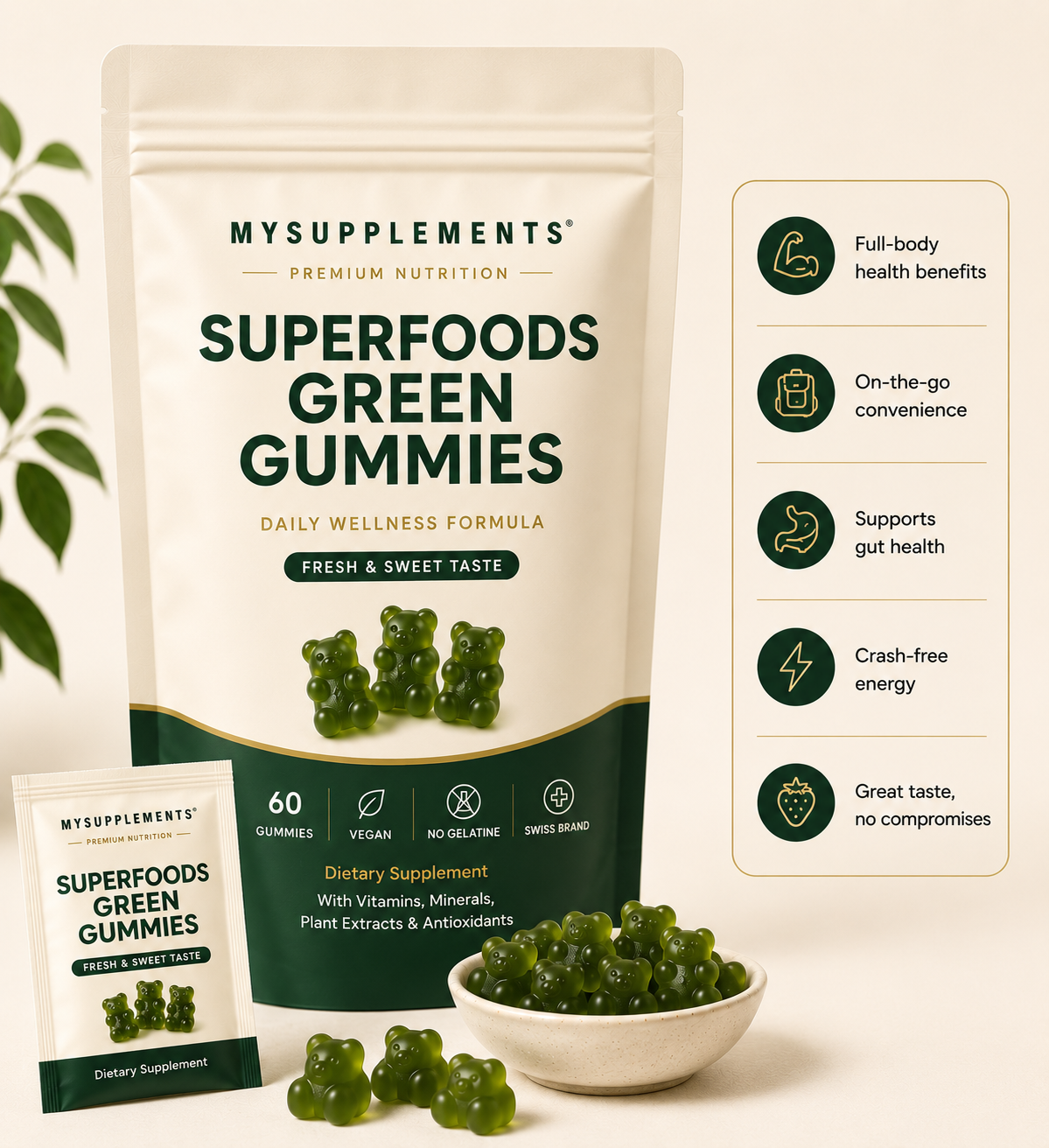 Superfoods Green Gummies