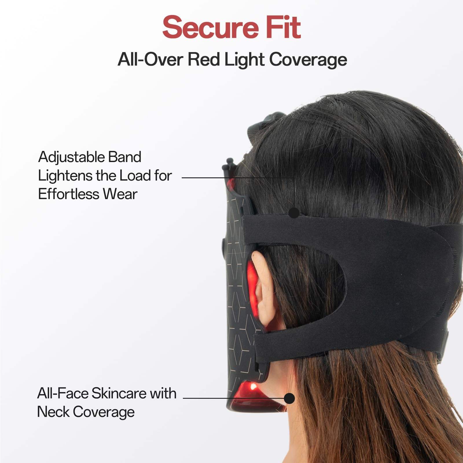 MySupplements® Premium LED Light Therapy Mask – Silicone, 7 Colors, Anti-Aging & Skin Tightening