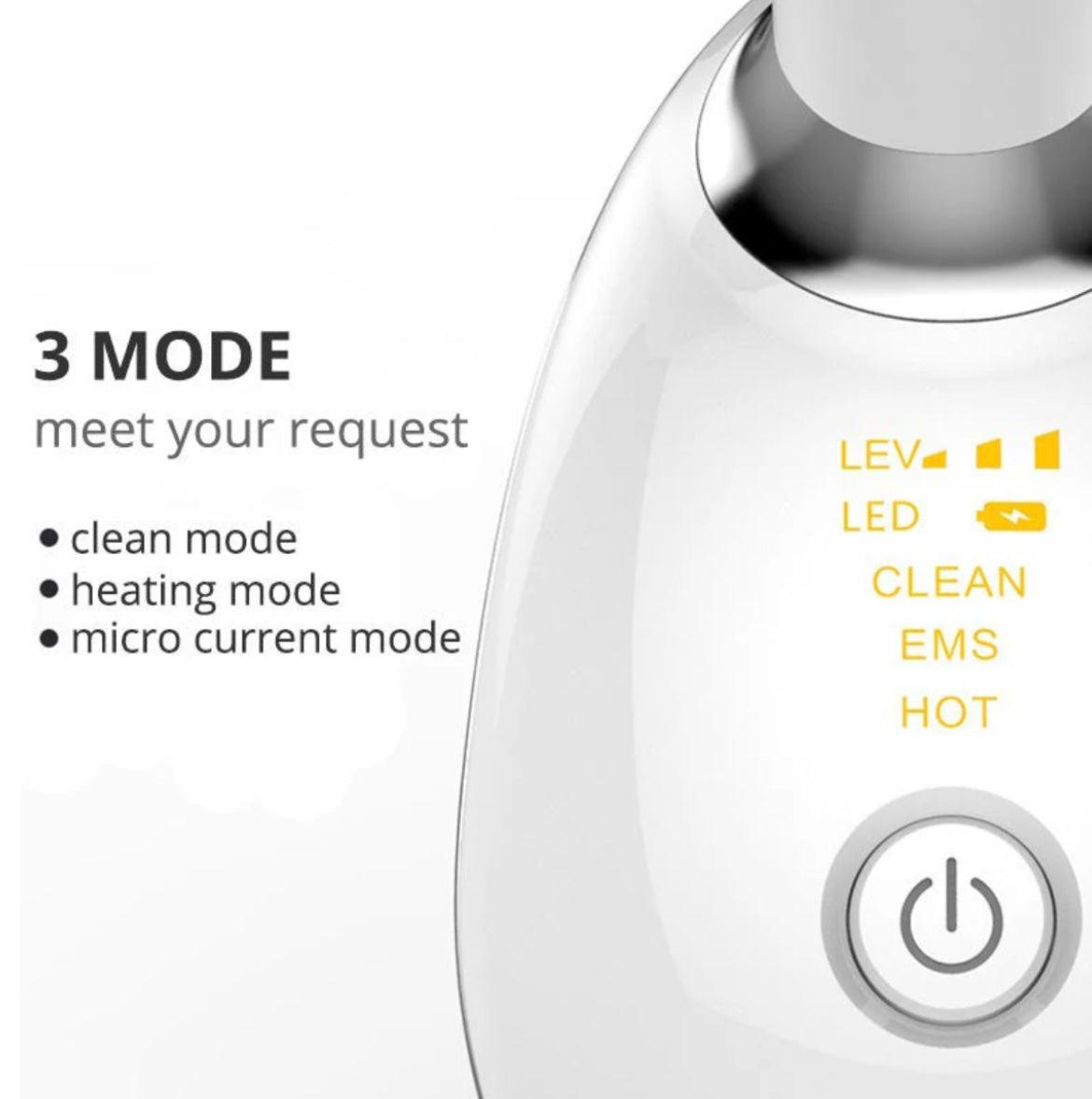 MySupplements® Premium EMS Rotlicht 7-LED Nacken- & Gesichtsmassagegerät