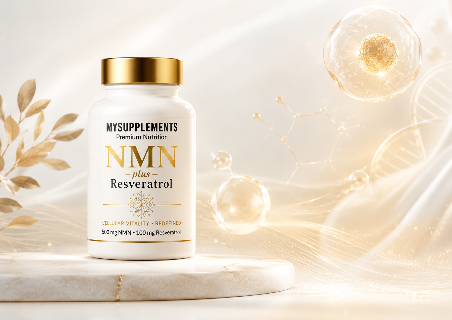 NMN kaufen Schweiz – NMN + Resveratrol von MySupplements