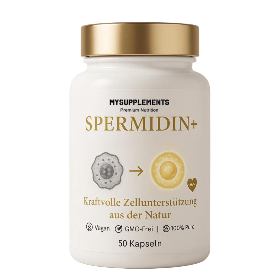 Spermidine Capsules – Herbal Complex with Wheat Germ Extract
