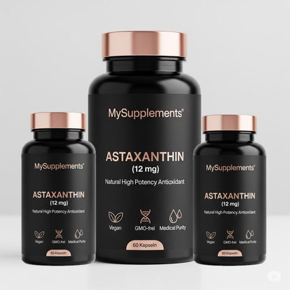 Astaxanthin Kapseln – Natürliches Antioxidans aus Algen