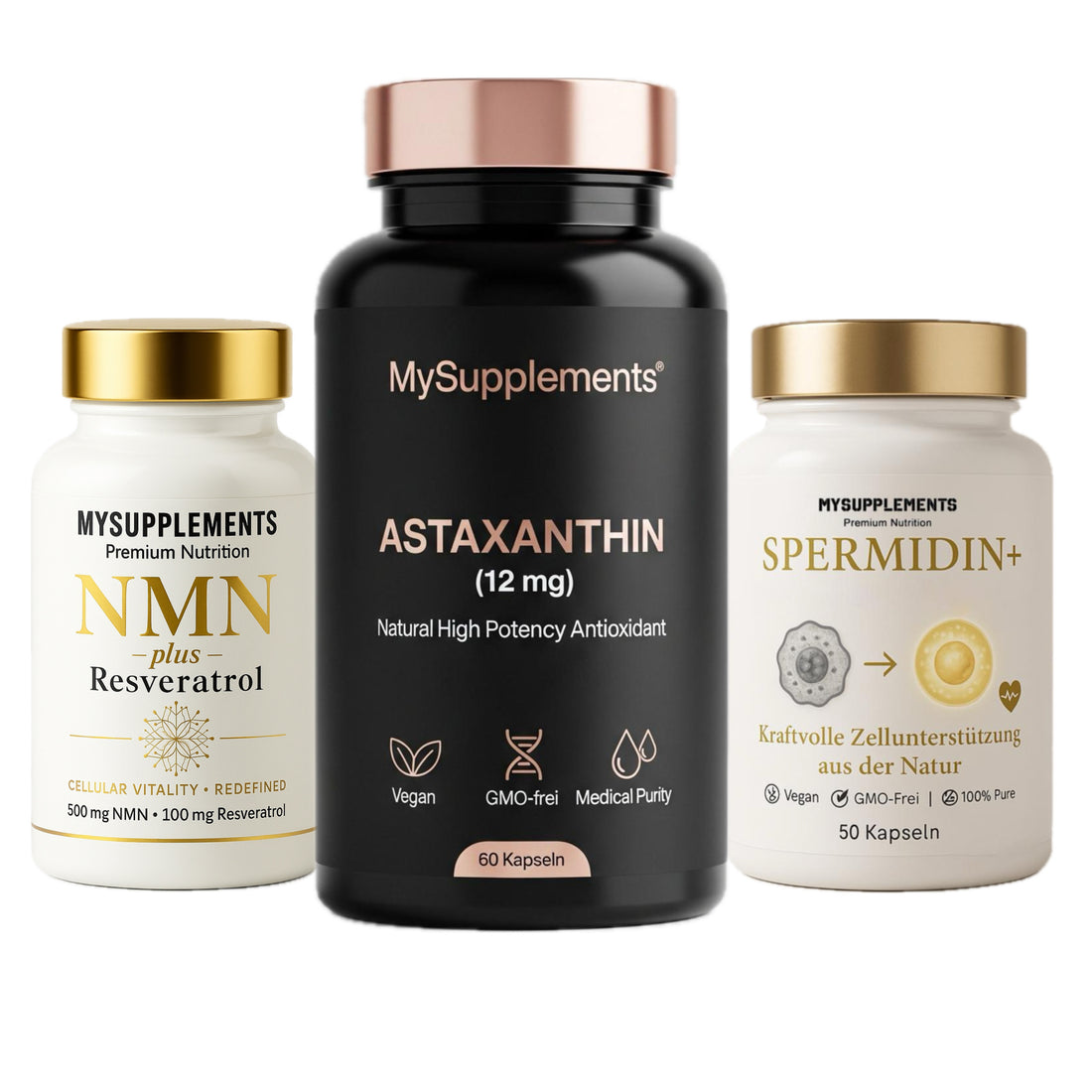 Longevity Starter Set – Zellgesundheit, Energie &amp; Schutz