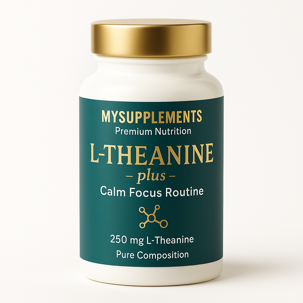 MySupplements® L-Theanine 250 mg – Pure Calm Focus Routine