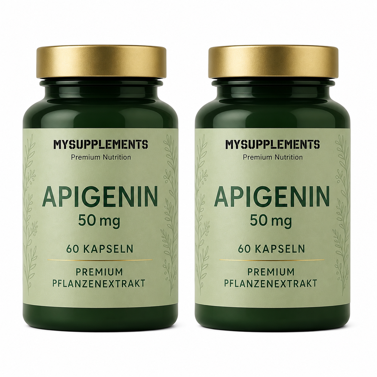 Apigenin Kapseln – Pflanzlicher Flavonoid-Komplex aus Kamille