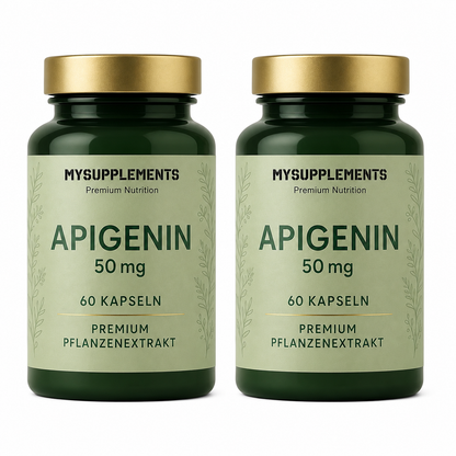 Apigenin Kapseln – Pflanzlicher Flavonoid-Komplex aus Kamille